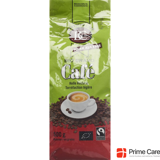 BC Café Bio Bravo Coffee Beans Bag 500g buy online