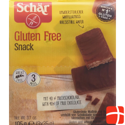 Schär Snack mit Schokolade Glutenfrei 3x 35g