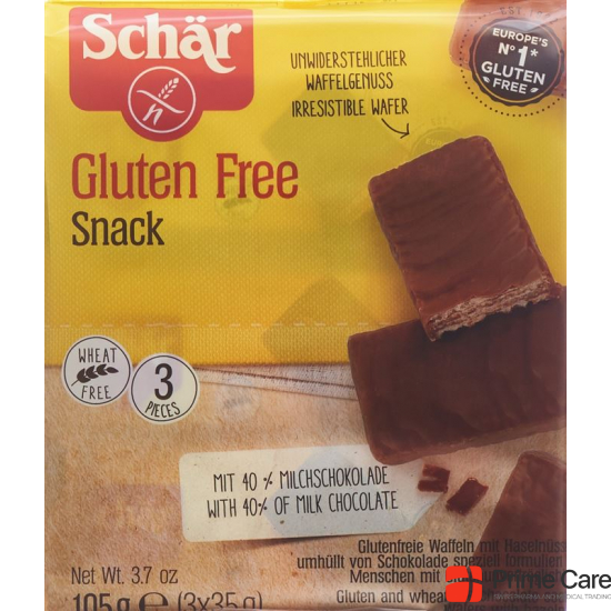 Schär Snack mit Schokolade Glutenfrei 3x 35g buy online