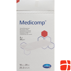 Medicomp 4 Fach S30 10x20cm Steril 25x 2 Stück