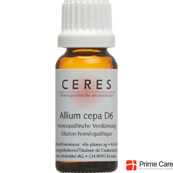 Ceres Allium Cepa D 6 Dilution 20ml buy online