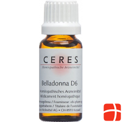 Ceres Belladonna D 6 Dilution 20ml