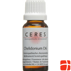 Ceres Chelidonium D 6 Dilution 20ml