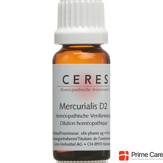 Ceres Mercurialis D 2 Dilution 20ml buy online