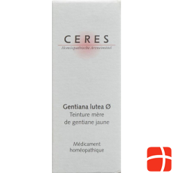 Ceres Gentiana Lutea Urtinkt 20ml