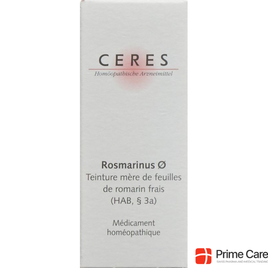 Ceres Rosmarinus Officinalis Urtinktur 20ml buy online