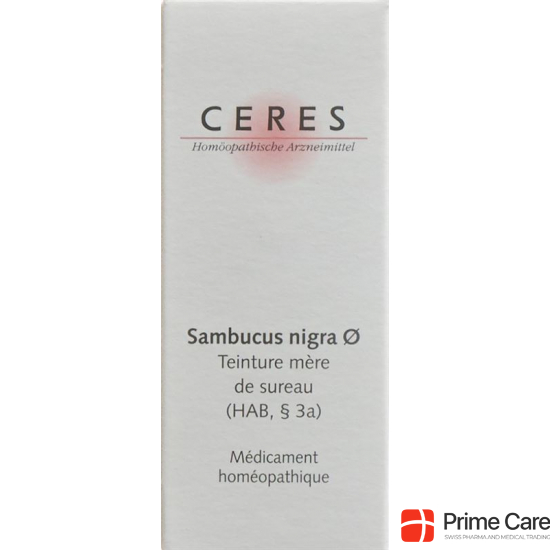 Ceres Sambucus Nigra Urtinktur 20ml buy online