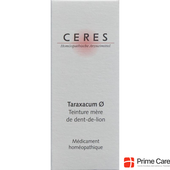 Ceres Taraxacum Urtinktur 20ml buy online