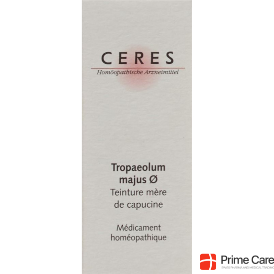 Ceres Tropaeolum Majus Urtinktur 20ml buy online