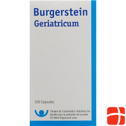 Burgerstein Geriatric 100 capsules