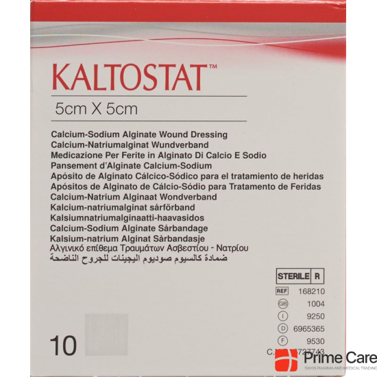 Kaltostat Kompressen 5x5cm Steril 10 Stück buy online