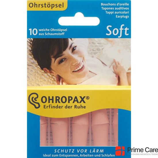 Ohropax Soft Foam plug 10 pieces buy online