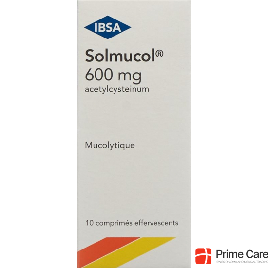 Solmucol 600mg 10 Brausetabletten buy online