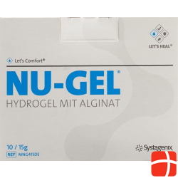 Nu Gel Hydrogel mit Alginat 10x 15g