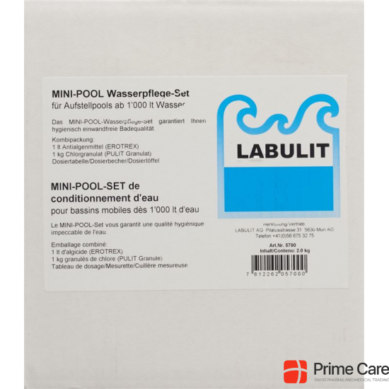 Labulit Mini Pool Pflegeset M Pulit G/erotrex 2kg buy online