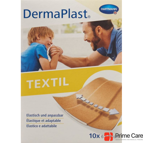 Dermaplast Textil 6cmx10cm 10 Plasters buy online