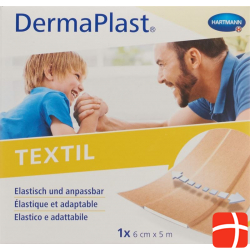 Dermaplast Textil Quick Bandage 6cmx5m Roll