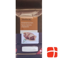 Biofarm Dinkel Weissmehl Knospe Beutel 1kg