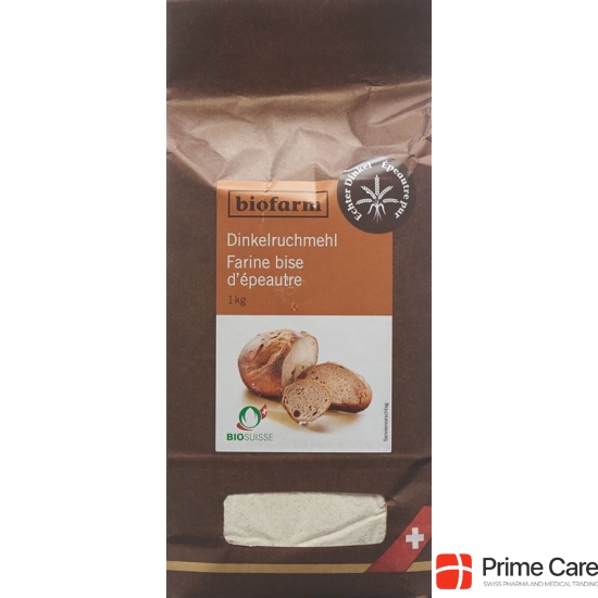 Biofarm Dinkel Ruchmehl Knospe Beutel 1kg buy online