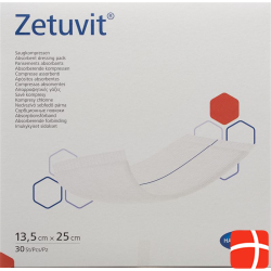 Zetuvit Absorptionsverband 13.5x25cm 30 Stück