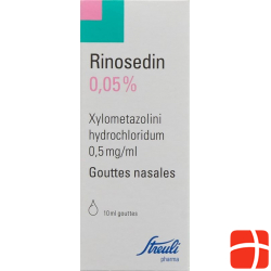 Rinosedin Nasentropfen 0.05% 10ml