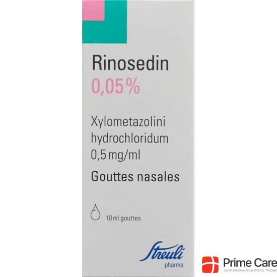 Rinosedin Nasentropfen 0.05% 10ml buy online