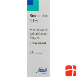 Rinosedin Nasenspray 0.1% 10ml