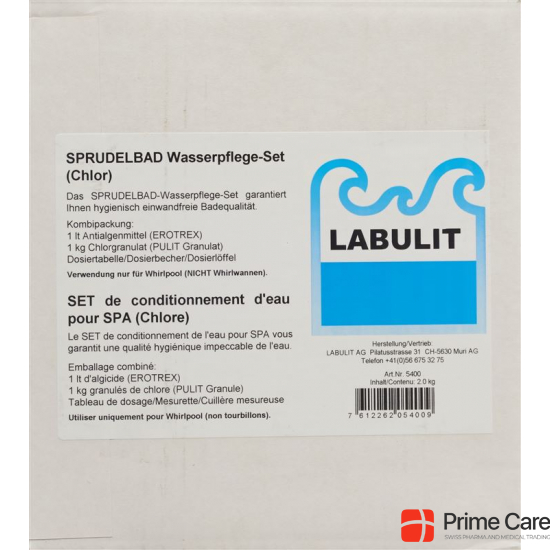 Labulit Sprudelbad Wasserpflege-Set Chlor 2kg buy online