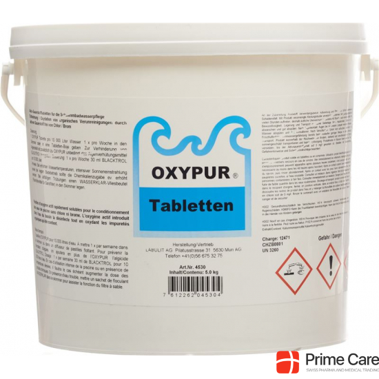 Oxypur Aktivsauerstoff Tabletten 50 Stück buy online