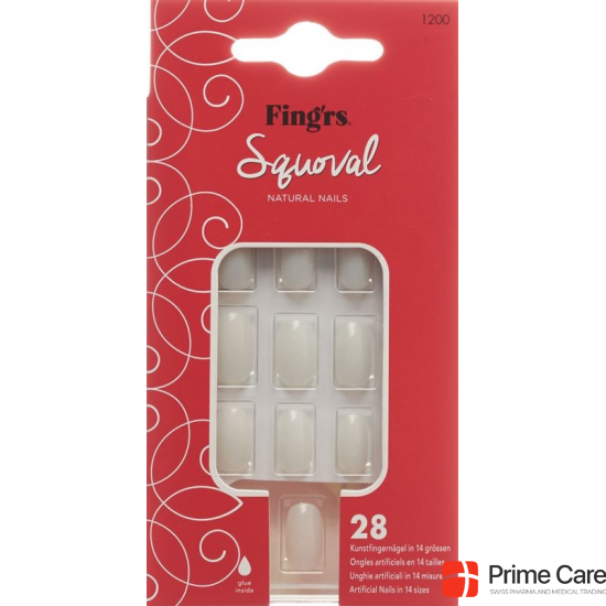 Fingers Fake Nails Short Refill buy online