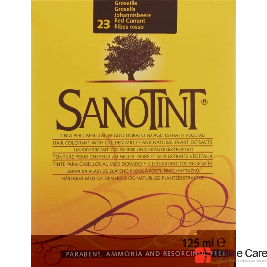 Sanotint Hair color 23 red currant buy online