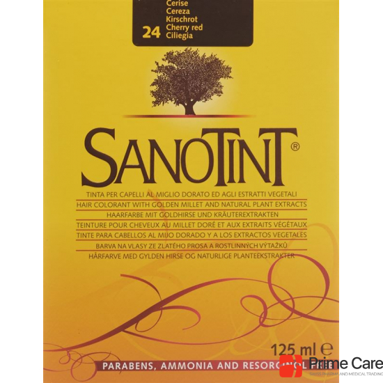 Sanotint Hair color 24 cherry red buy online