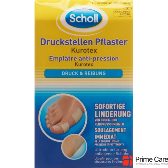 Scholl Kurotex Druckstellenpflaster 5 Stück buy online