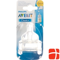 Avent Philips Neugeborenen Sauger 1 Loch 2 Stück