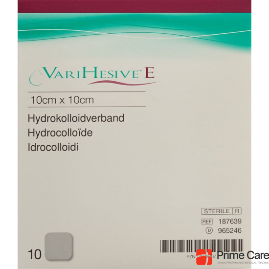 VariHesive E Hydrokolloidverband 10x10cm 10 Stück buy online