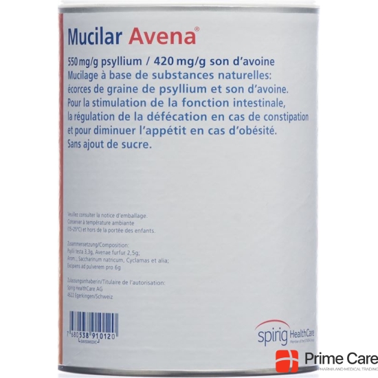 Mucilar Avena Pulver 400g buy online