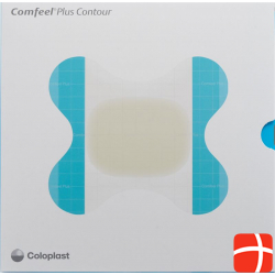 Comfeel Plus Contourierter Wundverband 6x8cm 5 Stück