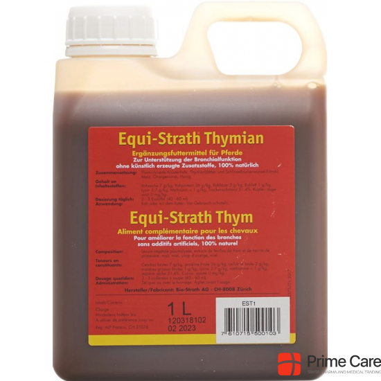 Equi Strath Thyme 1 litre buy online