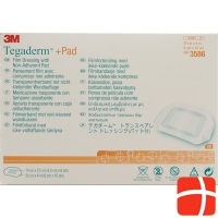 3M Tegaderm + Pad 9x10cm / Wundkissen 4.5x6cm 25 Stück