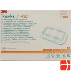 3M Tegaderm + Pad 9x15cm / Wundkissen 4.5x10cm 25 Stück