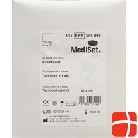 Mediset IVF Rundtupfer 4cm Steril 30 Beutel 6 Stück