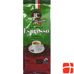 BC Bertschi-Café Bio Bravo Espresso Bohnen Beutel 500g