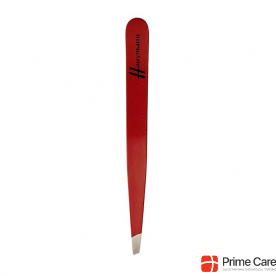 Hausmann tweezers diagonal red buy online