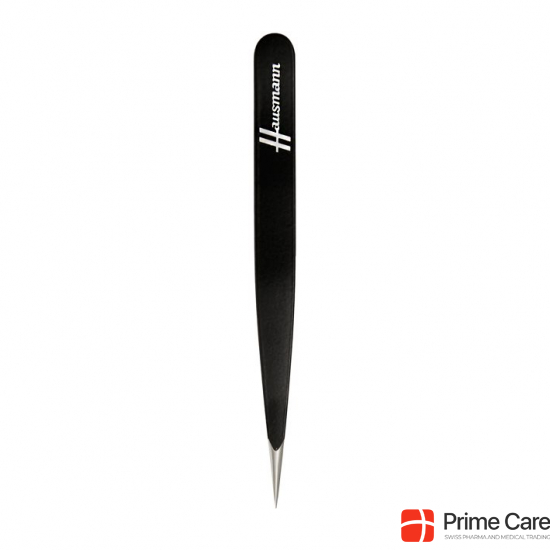 Hausmann tweezers pointed black buy online