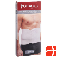 Gibaud Leibgürtel Velcro 24cm 121-135cm Weiss