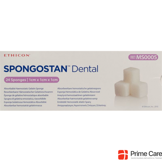 Spongostan Dental 1x1x1cm 24 Stück buy online