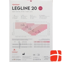 Venosan Legline 20 A-t XS Black 1 pair