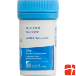 Omida Schüssler Nr. 3 Ferrum Phosphoricum Tabletten D12 20g