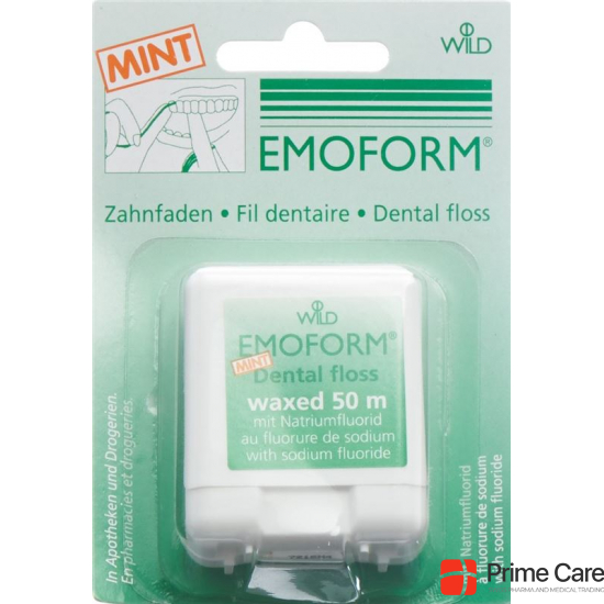 Emoform tooth thread Mint 50m buy online
