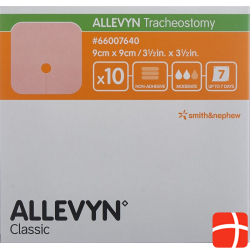 Allevyn Tracheostomy Wundkompressen 9cmx9cm 10 Beutel